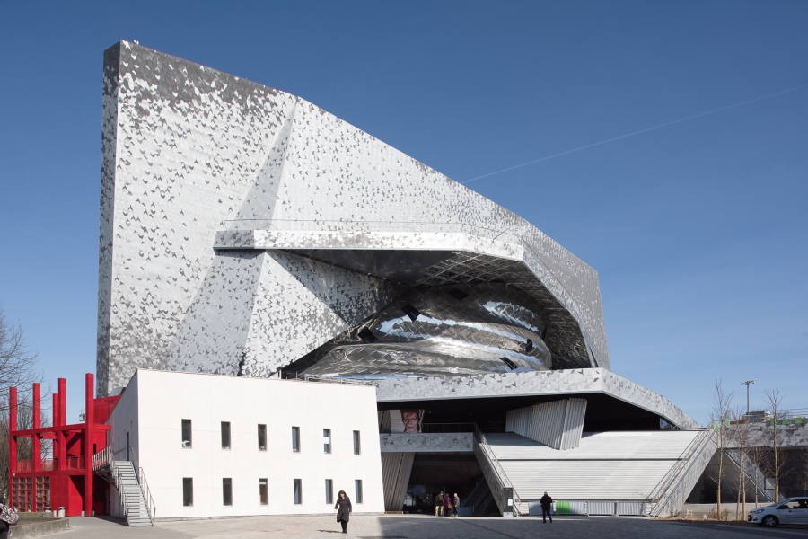 La Philharmonie de Paris, conçue par l'architecte Jean Nouvel,